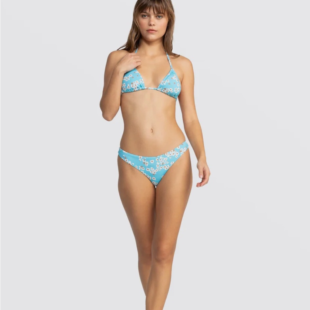 NWT blue triangle Roxy Bikini - Picture 5 of 7